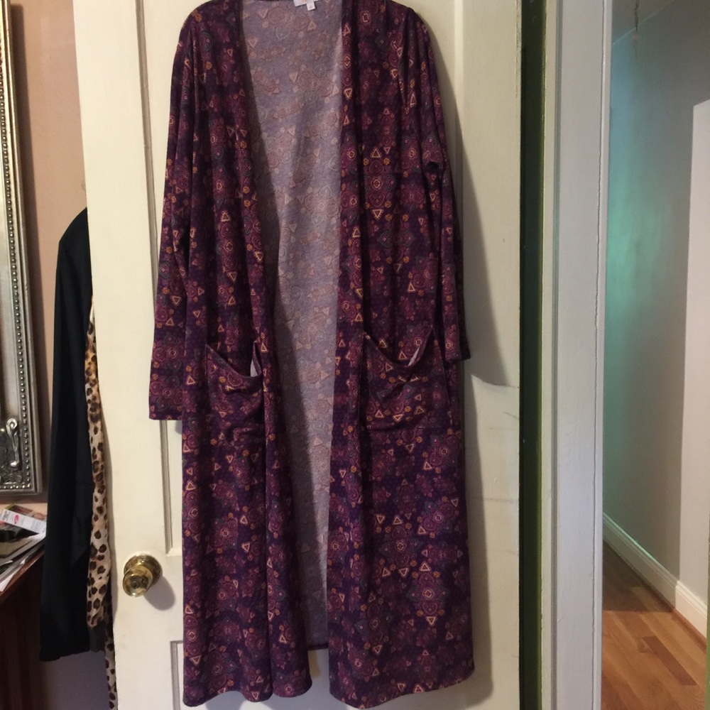 Lularoe Sarah Duster, Pretty Purple!
